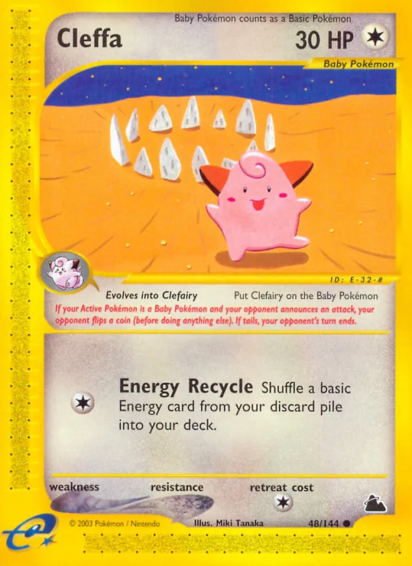 Cleffa full card art