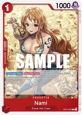 Nami (Tournament Pack Vol. 3) [Winner] #ST01-007-tournament-pack-vol-3-winner · One Piece Promotion Cards One Piece card
