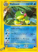 Politoed · Skyridge Pokémon card