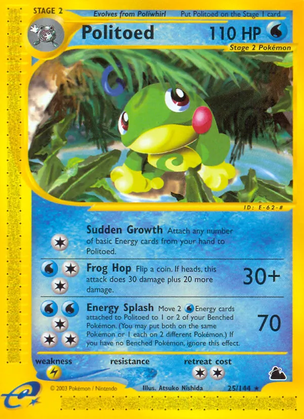 Politoed full card art
