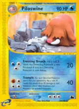 Piloswine · Skyridge Pokémon card