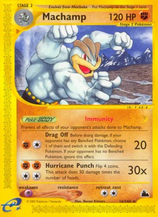 Machamp #16 · Skyridge Pokémon card