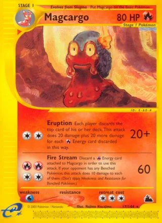 Magcargo #17 · Skyridge Pokémon card