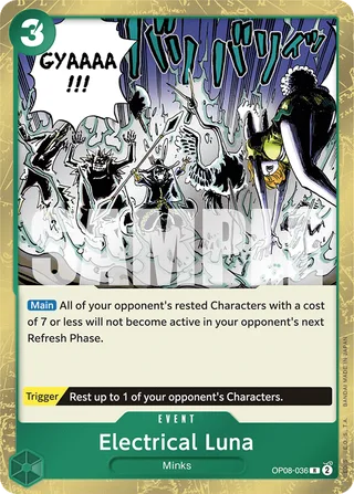 Electrical Luna #OP08-036 · Two Legends One Piece card