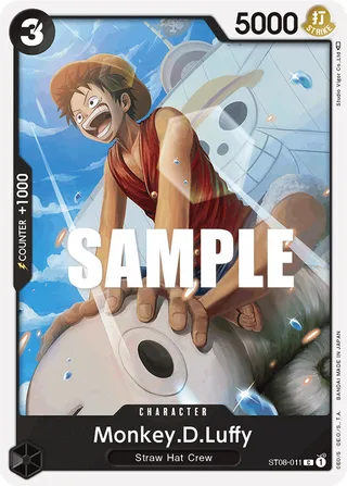 Monkey.D.Luffy #ST08-011 · ST-08: Starter Deck 8 Monkey.D.Luffy One Piece card