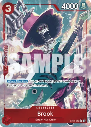 Brook (Parallel) #ST21-012-parallel · ST-21: Starter Deck 21 EX Gear 5 One Piece card