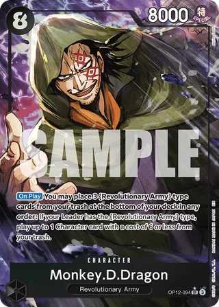 Monkey.D.Dragon (Alternate Art) #OP12-094-alternate-art · Legacy of the Master One Piece card