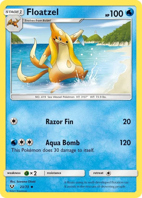 Floatzel full card art