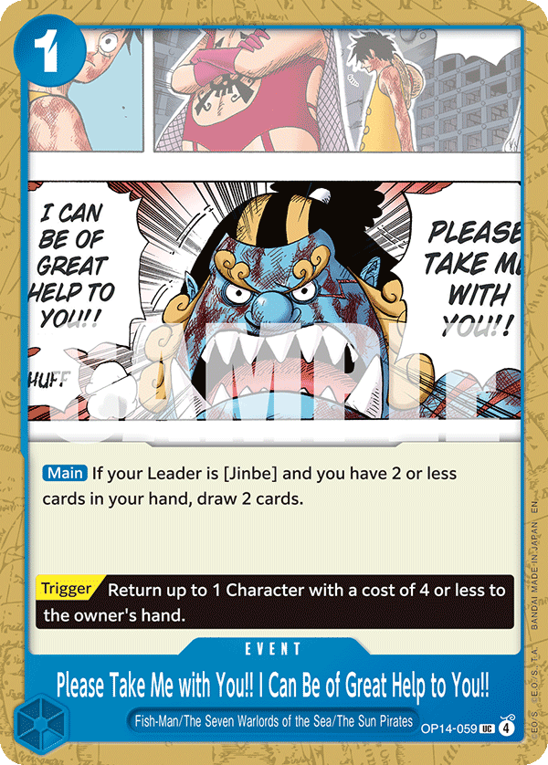 Please Take Me with You!! I Can Be of Great Help to You!! full card art