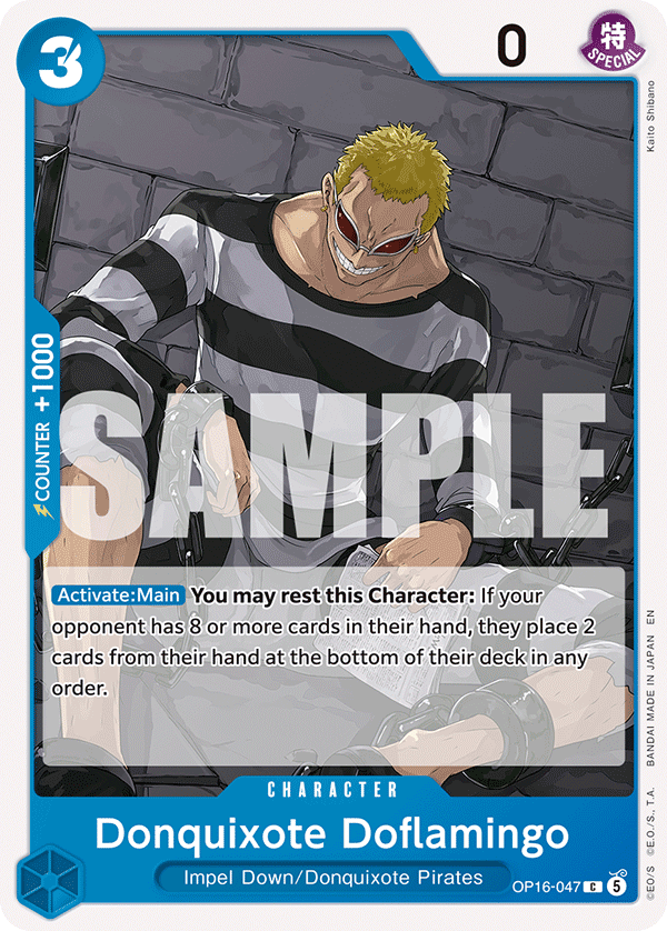 Donquixote Doflamingo full card art