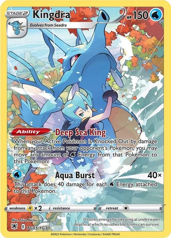 Kingdra full card art