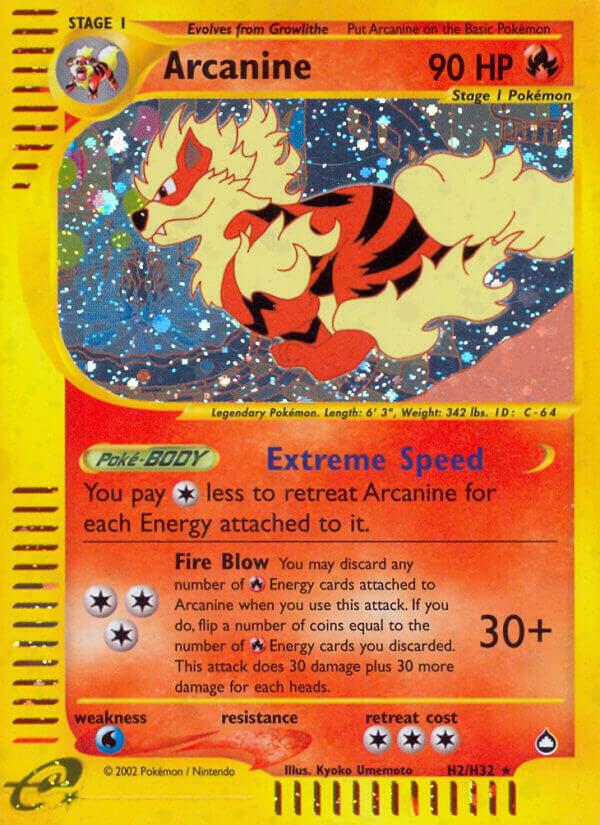 Arcanine full card art