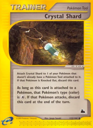 Crystal Shard #122 · Skyridge Pokémon card
