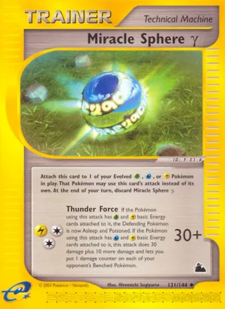Miracle Sphere γ #131 · Skyridge Pokémon card