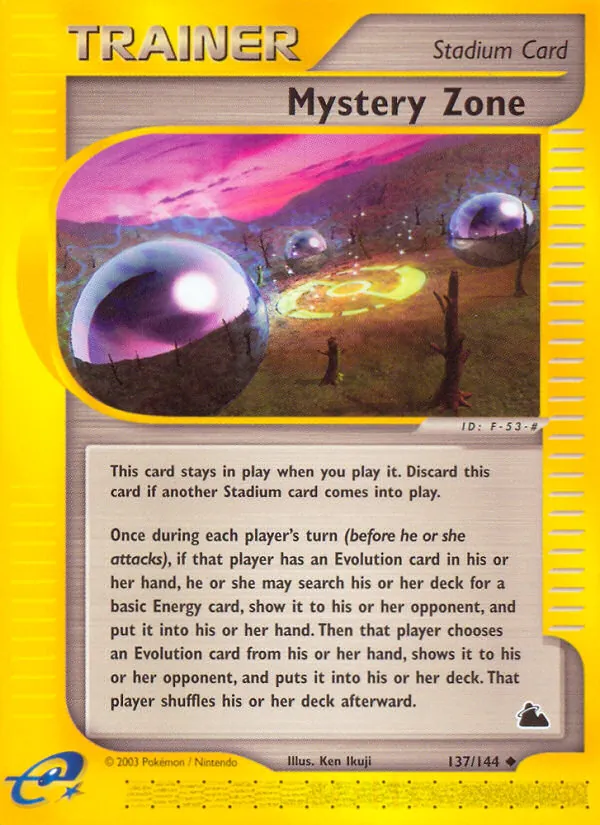 Mystery Zone full card art