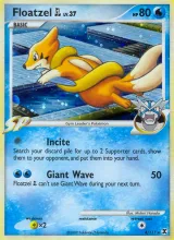 Floatzel GL · Rising Rivals Pokémon card