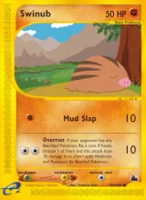 Swinub · Skyridge Pokémon card