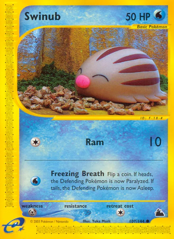 Swinub full card art