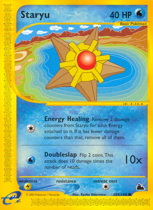 Staryu full card art