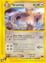 Ursaring · Skyridge Pokémon card