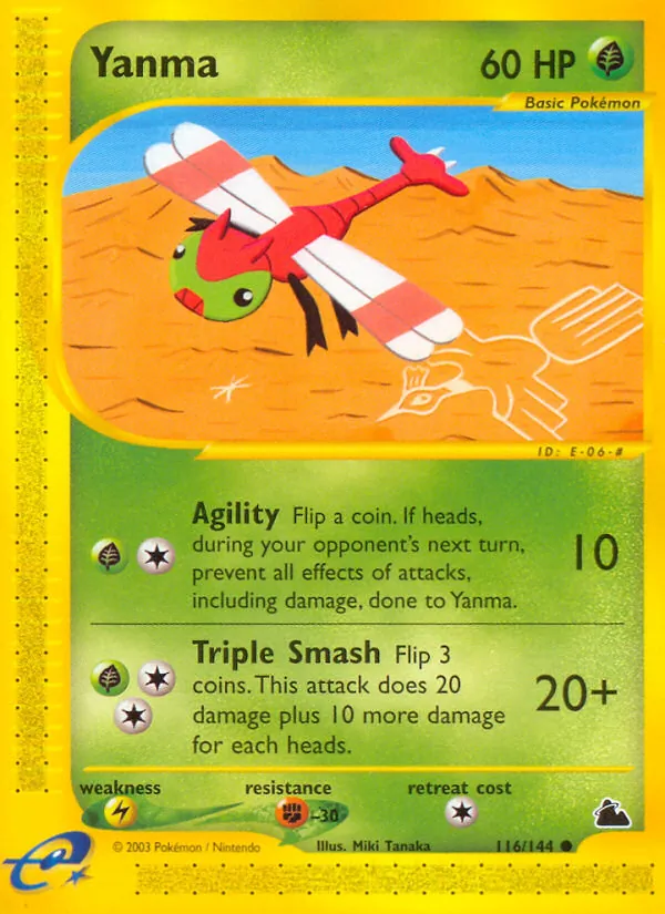 Yanma full card art