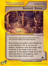 Ancient Ruins · Skyridge Pokémon card