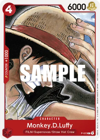 Monkey.D.Luffy (One Piece Film Red) #P-022-one-piece-film-red · One Piece Promotion Cards One Piece card