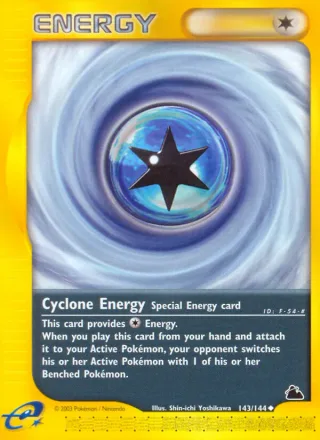 Cyclone Energy #143 · Skyridge Pokémon card
