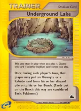 Underground Lake · Skyridge Pokémon card