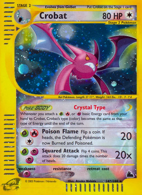 Crobat full card art