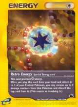 Retro Energy · Skyridge Pokémon card