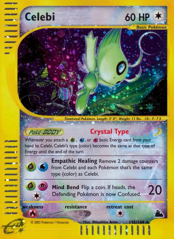 Celebi full card art