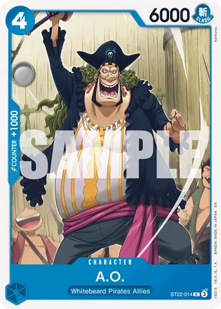 A.O. #ST22-014 · ST-22: Starter Deck 22 Ace & Newgate One Piece card