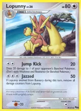 Lopunny · POP Series 9 Pokémon card