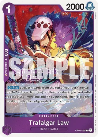 Trafalgar Law (Beginners Deck Party [ST-23] - [ST-28] Participation Pack) #OP09-069-beginners-deck-party-st-23-st-28-participation-pack · One Piece Promotion Cards One Piece card