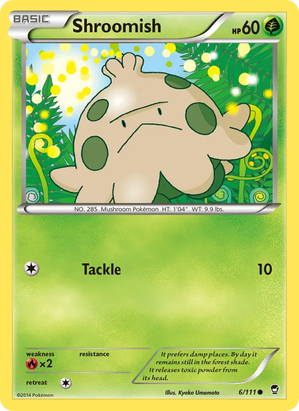 Shroomish full card art
