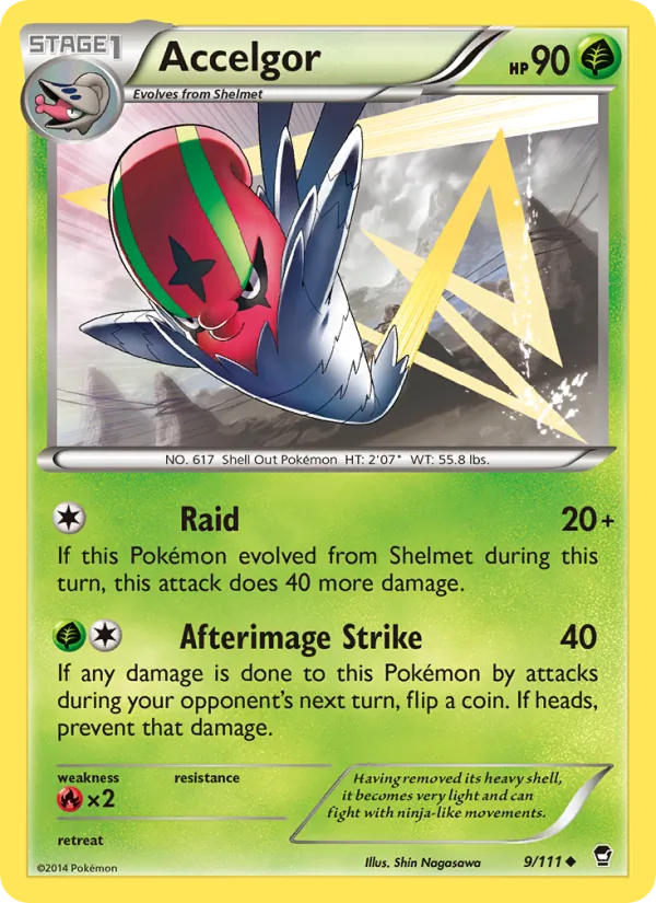 Accelgor full card art