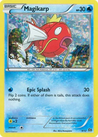 Magikarp #4 · McDonald's Collection 2016 Pokémon card