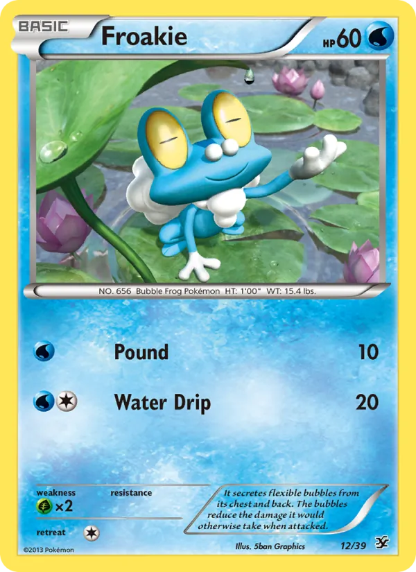 Froakie full card art