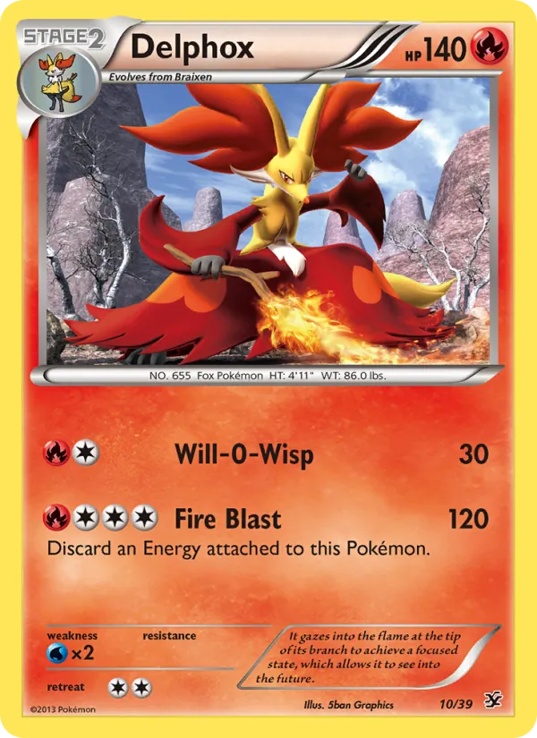 Delphox full card art