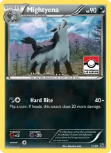 Mightyena · Kalos Starter Set Pokémon card