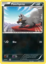 Poochyena · Kalos Starter Set Pokémon card