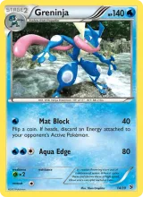 Greninja · Kalos Starter Set Pokémon card