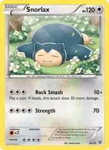 Snorlax · Kalos Starter Set Pokémon card