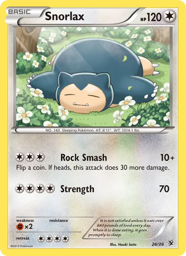 Snorlax full card art