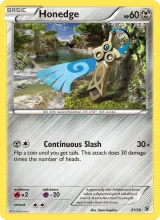 Honedge · Kalos Starter Set Pokémon card