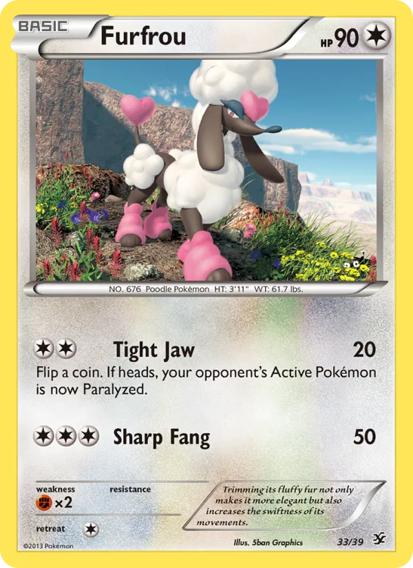 Furfrou full card art
