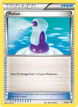 Potion #37 · Kalos Starter Set Pokémon card
