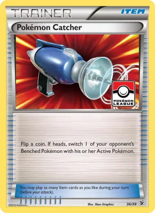 Pokémon Catcher #36 · Kalos Starter Set Pokémon card