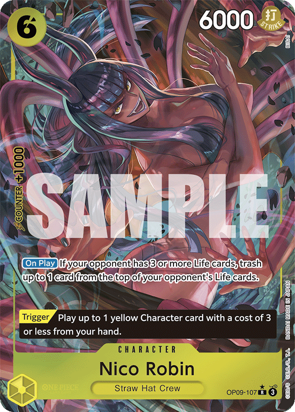 Nico Robin (Nami Deck) full card art